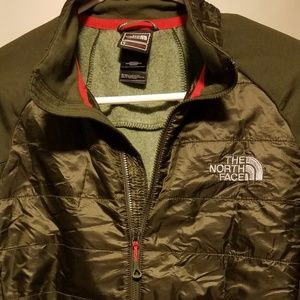 Men's new army green North Face Animagi jacket